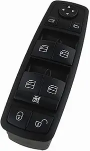 XDLAMP Electric Power Window Switch, for Mercedes-Benz, B-Klasse W245 A1698206610 1698206610 Car Window Button