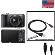 Sony Cyber-shot DSC-HX10V Digital Camera USB Cable Transfer Cord Replacement