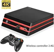COOLBABY Nostalgic Retro Game Console Wireless Controller Version of the Game Console Built-in 600 Classic Games (Support HDMI HD + AV Video Dual Output Function)