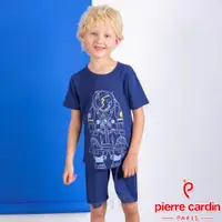 在飛比找PChome24h購物優惠-Pierre Cardin皮爾卡登 男兒童太空船短袖兩件式套