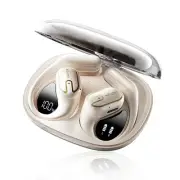 Open Ear Headphones Earbuds wireless - 5.4 Bluetooth Ear Buds with LED Digita...