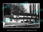 OLD LARGE HISTORIC PHOTO WIGHTWICK WOLVERHAMPTON ENGLAND THE MERMAID INN c1960