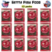 12X Winner Betta Fish Food Micro Pellet Aquarium High Nutritious Color Growth.