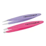 Tweezerman Mini Slant and Point Combo Set