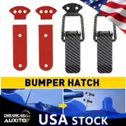 2PCS Universal Fasteners Trunk Car Bumpers Hatch Lid Carbon Fiber Quick Release (for: Daihatsu)
