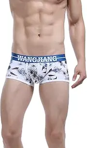 [Jueshanzj] Mens Boxer Briefs Printed Underpants