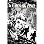 Star Trek Strange New Worlds Scorpius Run #3 Cover D Hernandez B&W 1:10 Variant