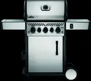 Napoleon Rogue 3 Burner 304 SS - Side Infra Red Burner + Rear Burner + SS Grills - RSE425RSIBPSS-1-AU