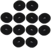 TOGEVAL 24pcs Hair Bun Maker Set for Women Girls Diy Hair Braider Small Donut Bun Tool Styling Accessories