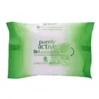 NEW 5 in 1 Cleansing Facial Wipes Purely Active Make Up Wipe 25Pcs per Pack