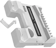 HOMSFOU Stable High Performance Cooling Fan Base Charging Dock Controller Charger Stand Headset Hook Easy to Install