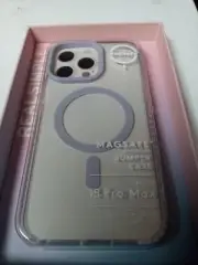 Real Simple iPhone 15 Pro Max MagSafe Bumper Case Clear Lilac NEW