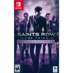 NS SWITCH《黑街聖徒 3 完全版 SAINTS ROW: THE THIRD - THE FULL PACKAGE 》英文美版