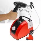 Portable Garment Steamer Handheld Fabric Wrinkle Remover for Home Use Red