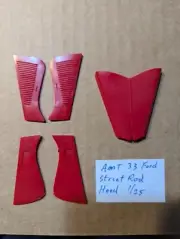 AMT 33 FORD STREET ROD HOOD AND SIDES NEW!!! 1/25