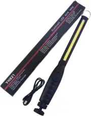 MODOAO Rechargeable COB LED Work Light 700 Lumens Magnetic Flashlight USB Inspec