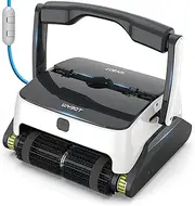 (New Upgraded) WYBOT Grampus 800 Corded Pool Cleaner for Inground Pools Up to 15m, Powerful Triple Motors, Pool Vacuum with Wall Climbing for Deep Cleaning, Large Dual Filter Baskets
