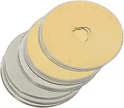 Tofficu Titanium-Plated Hob 45mm 10pcs Fabric Cutting Blades Replacement Rotary Cutter Easy to Install Professional