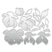 Flower Tree Leaf Cutting Die Carbon Steel Die Cuts for DIY Scrapbooking Craft