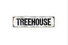 Treehouse Sign - Clubhouse Fort Backyard Child Children Play Kids Farmhouse