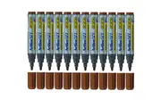 Artline 577 Whiteboard Marker 2mm Bullet Tip Brown Box 12 Bulk