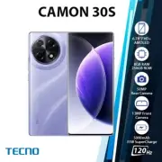 TECNO Camon 30S Android Cell Phone (Violet/8GB+256GB/Dual SIM/Unlocked/NEW)