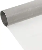 uxcell 60 Mesh Woven Wire Mesh 15.7" x 47.2" (120 x 40cm) 304 Stainless Steel Filter Screen Sheet for Industrial Machinery Filtering Powder Fine Particles, 0.27mm Hole