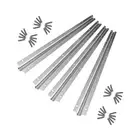 Randy & Travis Machinery Sliding Gate Hardware Accessories Kit - 4m Track