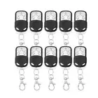1X(10 Pcs Garage Door Remote Control 433Mhz for Car Garage Door Gate6041
