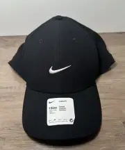 Nike Legacy91 Adjustable Hat Cap Black White Swoosh Adult Unisex Size L/XL New