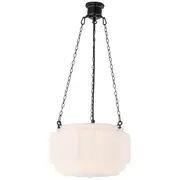 Black Hawthorn 3 Chain Pendants Lights Suspensions St Kilda Art Deco Lighting