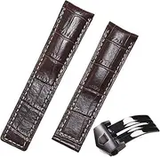 [XNWKF] 20/22/24mm Cow Leather Classic WatchBand For TAG HEUER CARRERA Aquaracer MONACO Quality Band Soft Watch Strap Wrist Bracelet