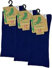 Bamboo Plain Loose Top Socks - NO SEAM