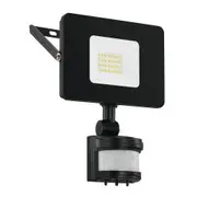Eglo Lighting Faedo 3 30W LED FloodLight With Sensor - Black - 5000K