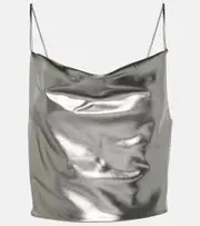 [Rotate] Rotate Draped top AU 4 silver