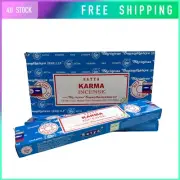 12 Pack Satya Karma Incense Sticks Natural Meditation Home Yoga Bulk Box