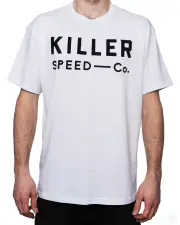 Killer Speed Co. | Logo T-Shirt - White | Podium Supply Co.