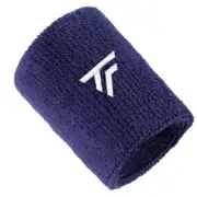 Tecnifibre Absorbent Squash Tennis Sweatband Wristband XL - Navy Blue