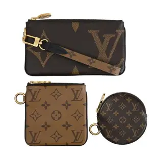 Louis Vuitton LV M68756 TRIO 經典Monogram老花手拿包