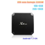 X96 mini Android 7.1 Smart TV BOX 1G/8G 2G/16G Amlogic S905W Quad Core 2.4G Wifi