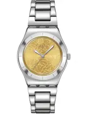[Swatch] Petal Swirl Watch in Yellow YLS236G