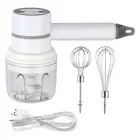 Hand Mixer Cordless Electric Blender Portable Multi-Purpose Food Beater for2670