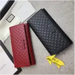 悅悅二手 GUСCI  CALFSKIN WALLET449396 錢包 釦式 牛皮 壓紋翻蓋長夾 近全新 精品現貨