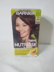 Discontinued Garnier Nutrisse 415 Mahogany Dark Brown Hair Color