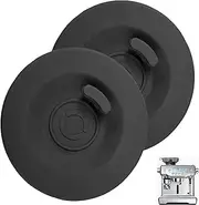 Tongke 2 Pack 58mm Backflush Cleaning Disc Blind Insert Parts Compatible with Selected for Breville Espresso BES920XL BES900XL BES980XL BES990/15.6, Rubber Disks