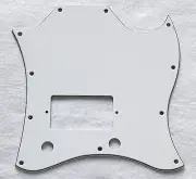 For Gibson SG Standard Single Humbucker Guitar Pickguard 3 Ply White