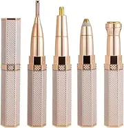 4-in-1 Eyebrow Trimmer, USB Charging Shaver, Women's Lipstick Eyebrow Trimmer