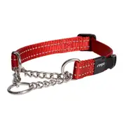 Rogz Control Obedience Collar Red (Medium) | For Dogs