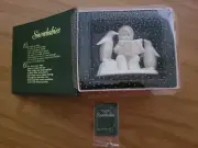 SNOWBABIES "Read Me A Story" Dept 56 Baby Angel With Penguins - NIB