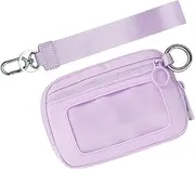 [Gwtdtoad] Small Wristlet Wallets for Women - Fashion Purse Wristlet Wallet | Card Organizer Coin Pocket, Waterproof Zipper Pouch with ID Window